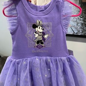 New baby girl Disney onesie dress